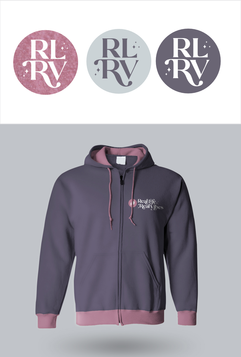 Real Life Real Vibes Bat Mitzvah Club jacket design